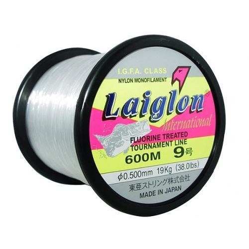 Linha Monofilamento Laiglon 0,33mm 16lbs/8,0kg - 600 Metros