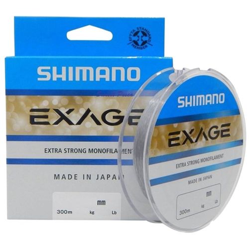 Linha Monofilamento Shimano Exage 16.5lb 0.305mm 300m