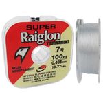 Linha Monofilamento Super Raiglon 0,435mm 7.0 100m Branca