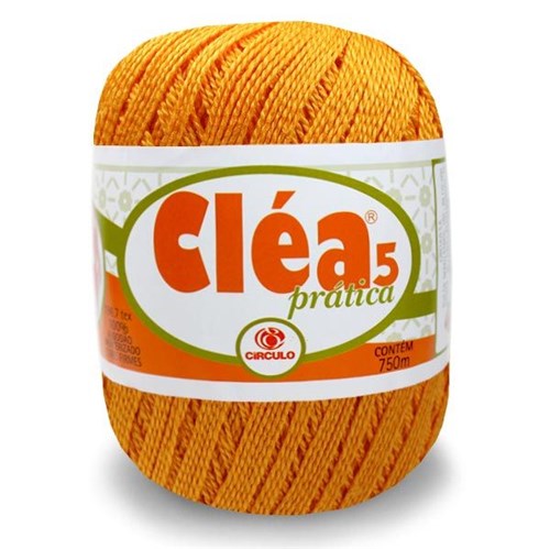 Linha para Crochê Cléa 5 Prática 750mt - 4146-GEMA