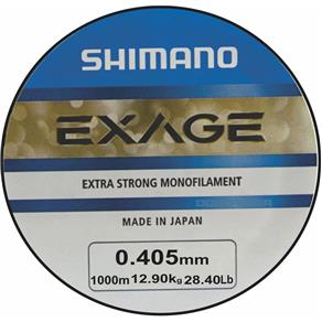 Linha Shimano Exage 0,405Mm - 1000M