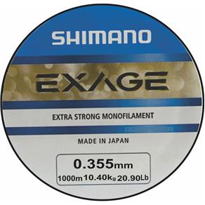 Linha Shimano Exage 0,355Mm - 1000M