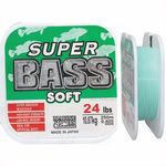 Linha Super Bass Soft 0,405mm 24lb Monofilamento Verde 250m