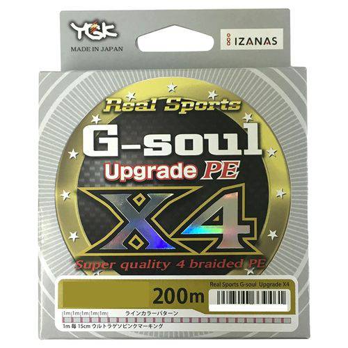 Linha YGK G-Soul Upgrade X4 PE (18lb) 200m