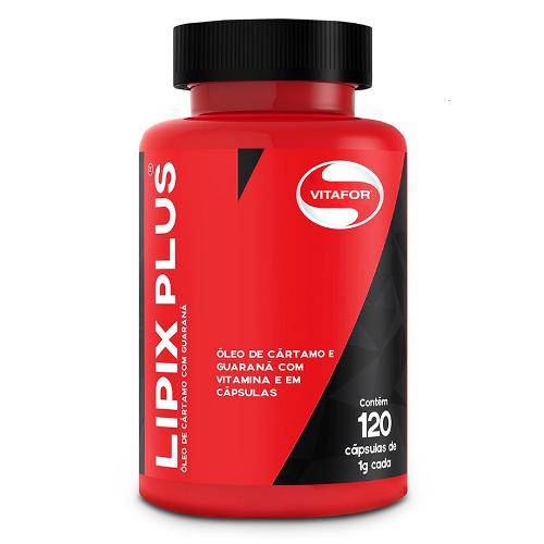 Lipix Plus (Cártamo + Guaraná + Vit. E) 120 Cápsulas