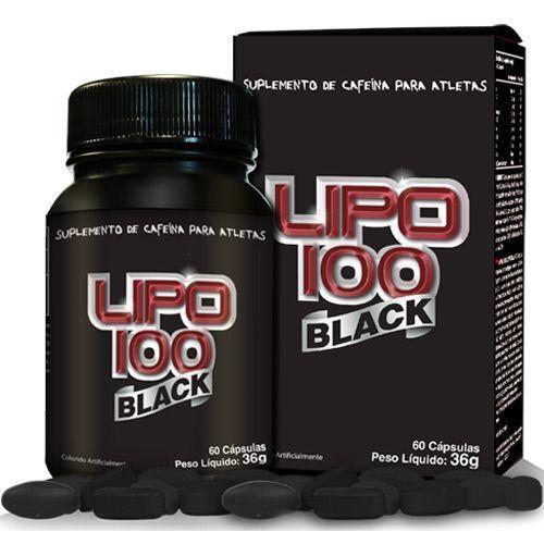 Lipo 100 Black - 60 Cápsulas - Intlab