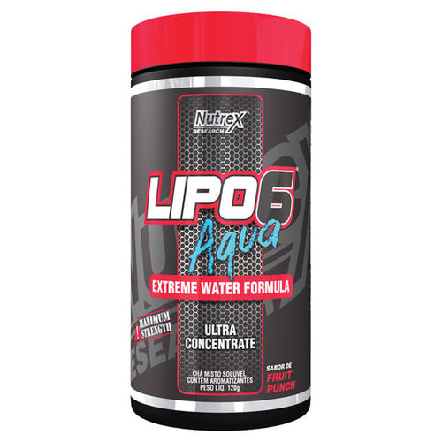 Tudo sobre 'Lipo 6 Aqua Extreme Water Formula Ultra Concentrado Nutrex'