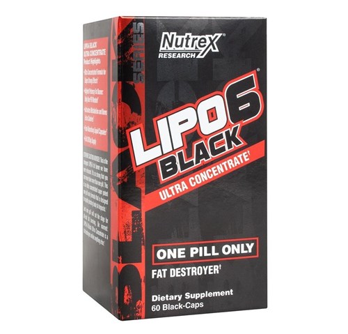 Lipo 6 Black 60 Cáps - Nutrex
