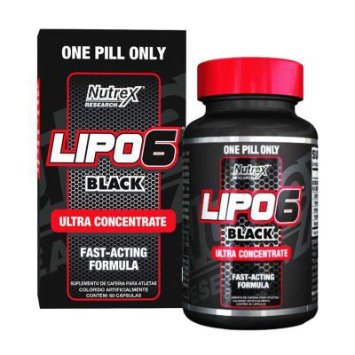 Lipo 6 Black 60 Caps - Nutrex