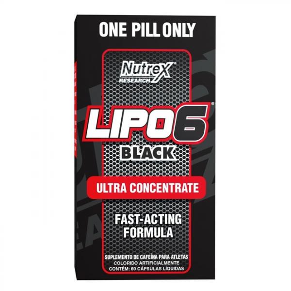 Lipo 6 Black 60Cápsulas - Nutrex
