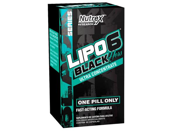 Lipo 6 Black Hers Ultra Concentrado - 60 Caps - Nutrex