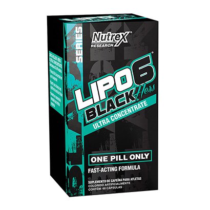 Lipo 6 Black Hers Ultra Concentrado 60 Cáps - Nutrex