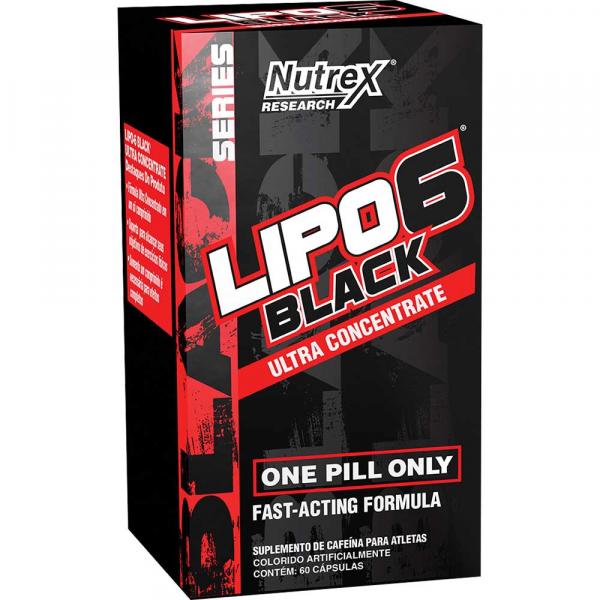 Lipo 6 Black Uc Nutrex 120cáps Ultra Termogenico Concentrado