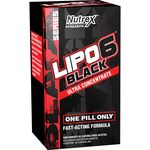 Lipo 6 Black 60 Cápsulas - Nutrex
