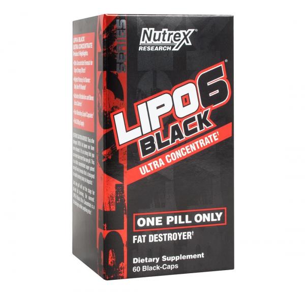 Lipo 6 Black Ultra Concentrado (60 Caps) - Nutrex - Nutrex Research