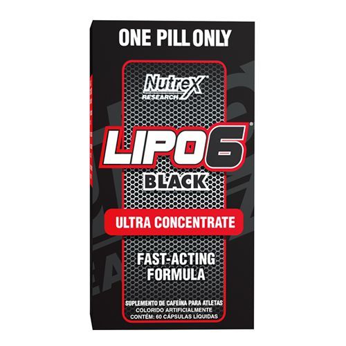 Lipo 6 Black Ultra Concentrado 60 Caps Nutrex - Nutrex Research