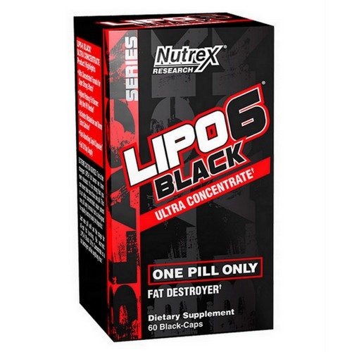 Lipo 6 Black Ultra Concentrado 60 Caps Nutrex