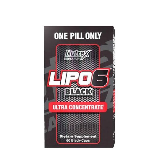 Lipo 6 Black Ultra Concentrado - 60 Capsulas - Nutrex
