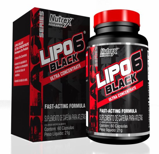 Lipo 6 Black Ultra Concentrate (60 Caps) - Nutrex Research