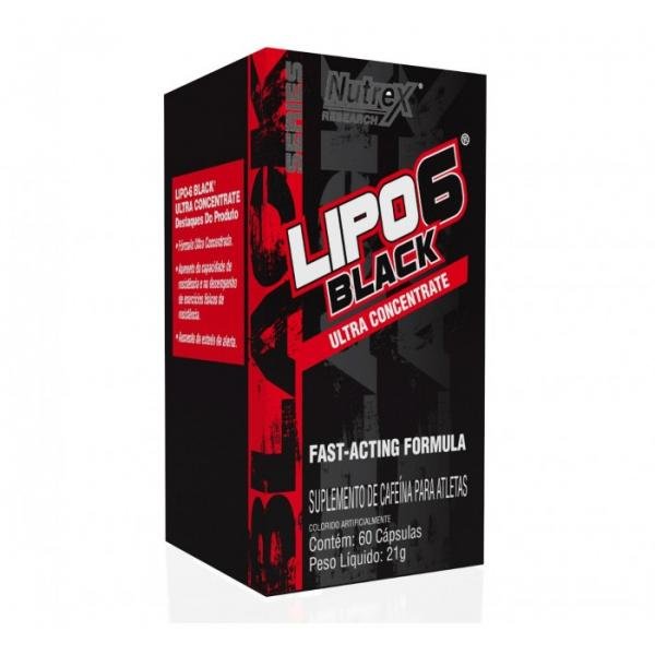 Lipo 6 Black Ultra Concentrate (60 Caps) - Nutrex