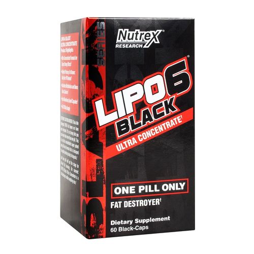 Lipo 6 Black Ultra Concentrate 120 Caps - Nutrex Original Usa
