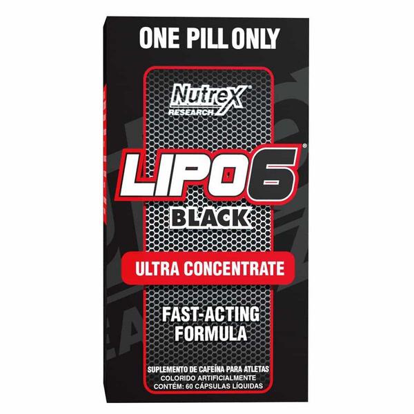 Lipo 6 Black Ultra Concentrate 60 Capsulas - Nutrex