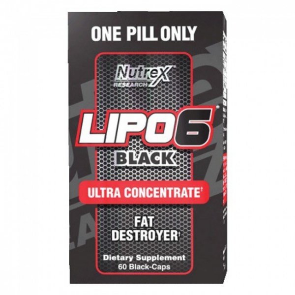 Lipo 6 Black Ultra Concentrate - 60caps - Nutrex