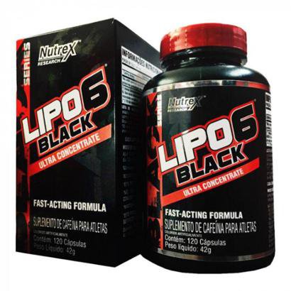 Lipo 6 Black Ultra Concentrate Nutrex - 60 Caps