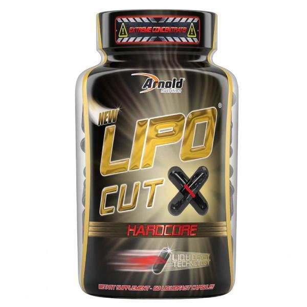 Lipo Cut X Hardcore 60 Cápsulas - Arnold Nutrition
