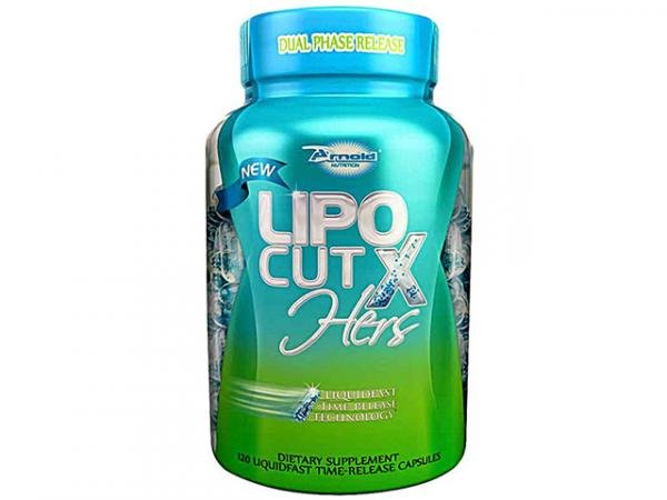 Lipo Cut X Hers 120 Cápsulas - Arnold Nutrition