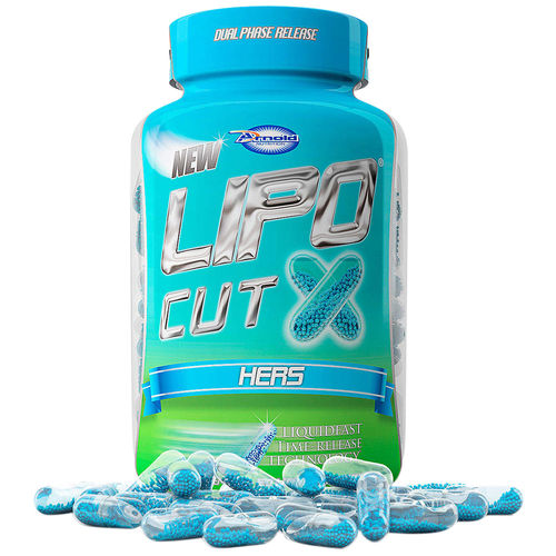 Lipo Cut X Hers - 120 Cápsulas - Arnold Nutrition