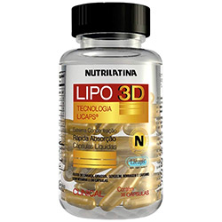 Lipo 3D - 30 Cápsulas - Nutrilatina