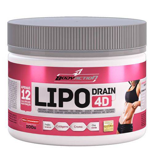 Lipo Drain 4d (100g) Bodyaction - Frutas