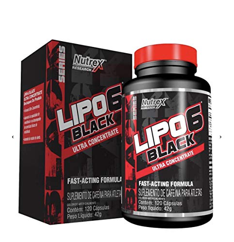 Lipo6 Black Ultra Concentrado (120 Cápsulas) Nutrex