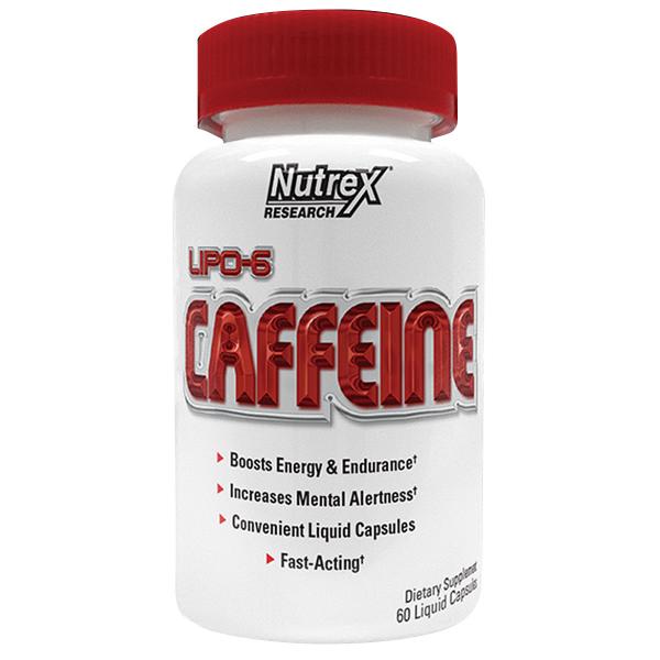 Lipo6 Caffeine 60 Cápsulas - Nutrex