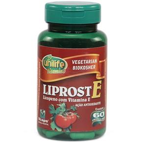 Liprost e 450mg Licopeno com Vitamina e - Unilife - Natural - 60 Cápsulas