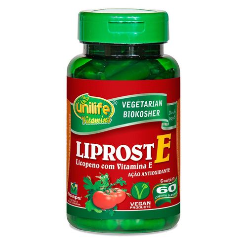 Liprost e Licopeno com Vitamina e 60 Cápsulas - Unilife
