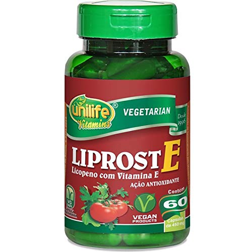 Liprost e Licopeno com Vitamina e 60 Cápsulas Unilife