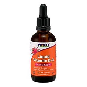 Liquid Vitamin D-3 60ml - Now Foods