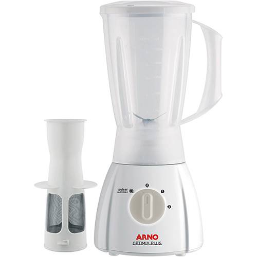 Tudo sobre 'Liquidificador Arno Optimix Plus com Filtro 370W - Branco'