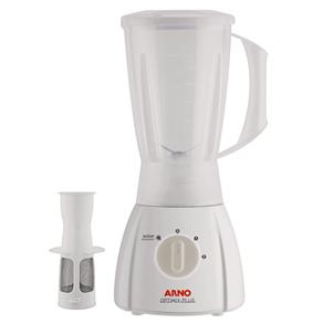 Liquidificador Arno Optimix Plus com Filtro LN2F, 2 Velocidades, 370W de Potência - Branco - 110V