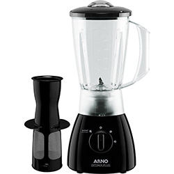 Liquidificador Arno Optimix Plus Filtro 1,25L 2 Velocidades Preto 370w