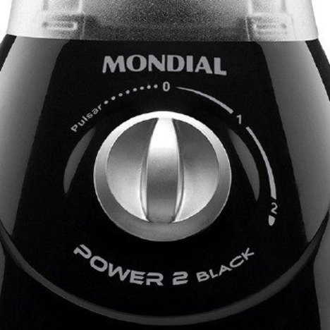 Liquidificador Mondial Power 2I Black 370W - L-29