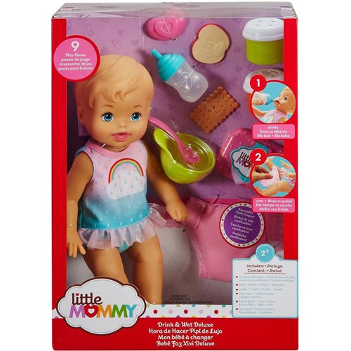 Little Mommy Bebê Faz Xixi Deluxe Mattel