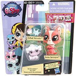 Littlest Pet Shop Grandes Possibilidades Figura Puffball e Bonnie - Hasbro