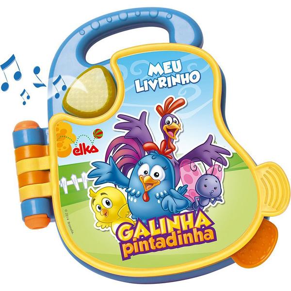 Livrinho Musical Bebê Galinha Pintadinha - Elka