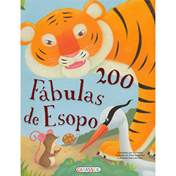 Livro - 200 Fábulas de Esopo