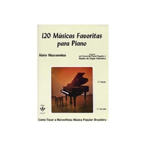 Livro - 120 Músicas Favoritas para Piano - Vol. 3