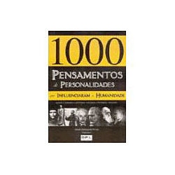 Livro - 1000 Pensamentos de Personalidade que Influenciara