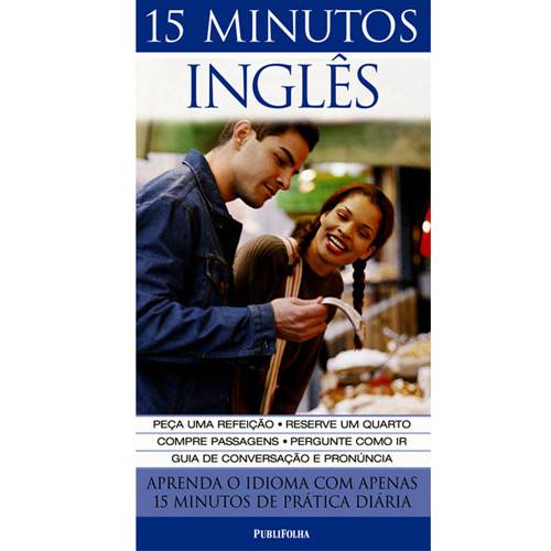 Livro - 15 Minutos - Inglês - com 02 CDS